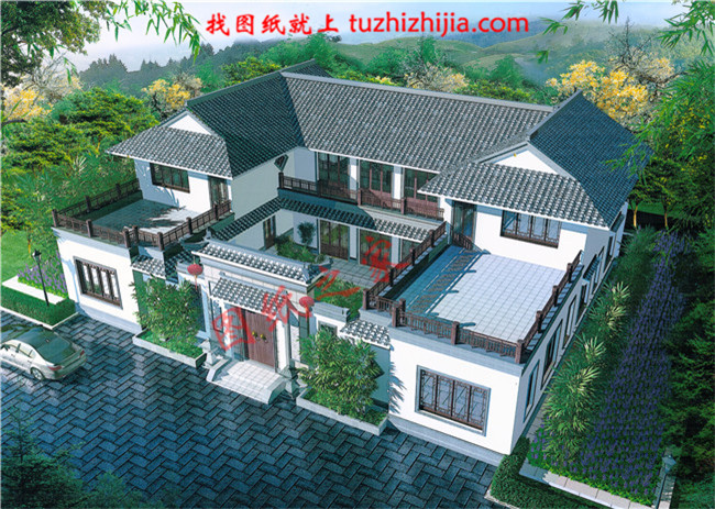 最適合農村的四合院圖片，農村四合院圖片大全！