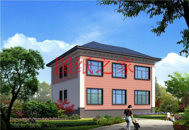 5套開間12米的二層別墅，戶型方正實用，人人都喜歡！