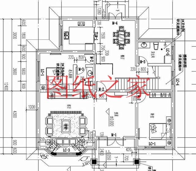 5套開間12米的二層別墅，戶型方正實用，人人都喜歡！