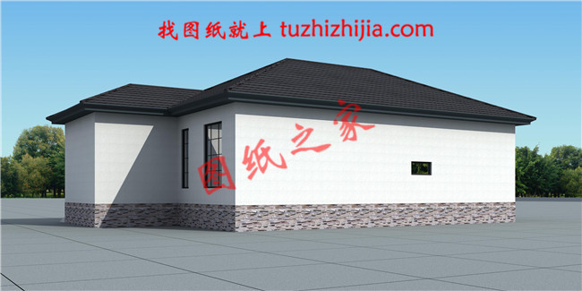 18萬農村自建一層別墅設計圖,美觀大方