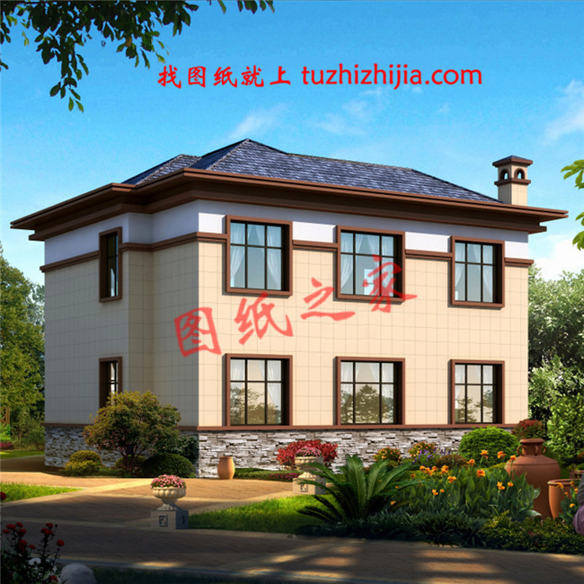 農(nóng)村自建20萬二層小樓圖，看著舒心，住著舒服！