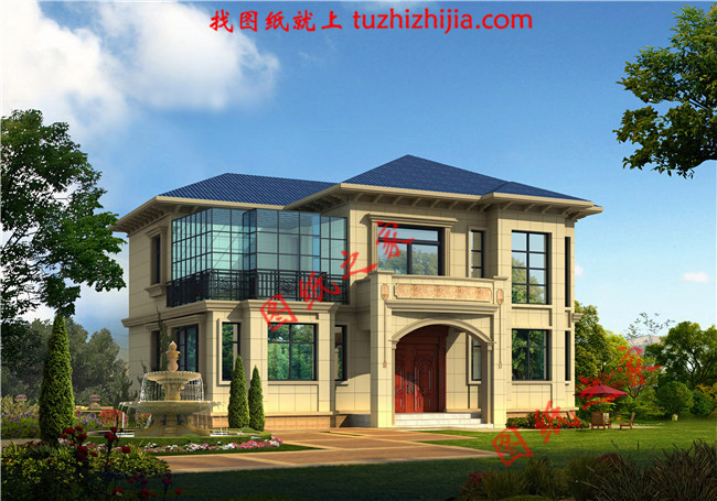 農(nóng)村自建20萬二層小樓圖，看著舒心，住著舒服！