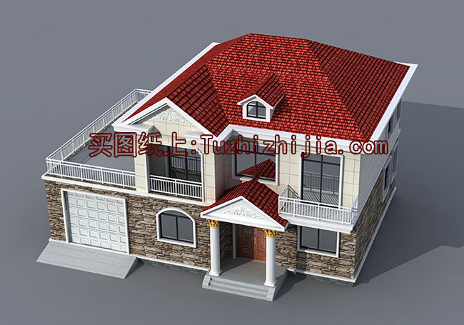 農(nóng)村自建20萬二層小樓圖，看著舒心，住著舒服！