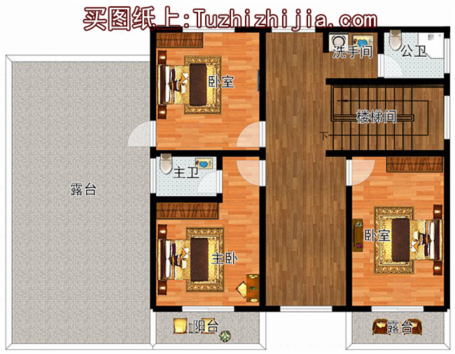 農(nóng)村自建20萬二層小樓圖，看著舒心，住著舒服！