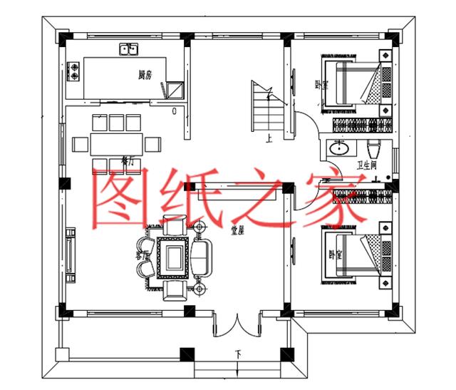 占地130平米左右的農村二層別墅，造價只要25萬，經濟又實惠！