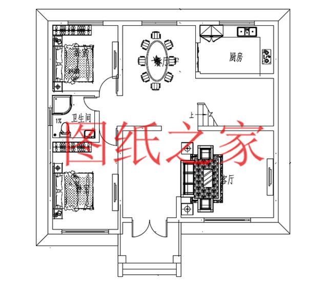 占地130平米左右的農村二層別墅，造價只要25萬，經濟又實惠！