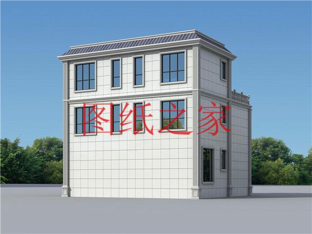 12X12米農村三層別墅，經典大氣又實用，這樣的設計你喜歡嗎？