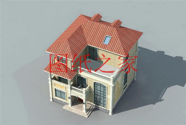 120平米的農村三層別墅，造價30萬左右，喜歡就帶回家建房吧！