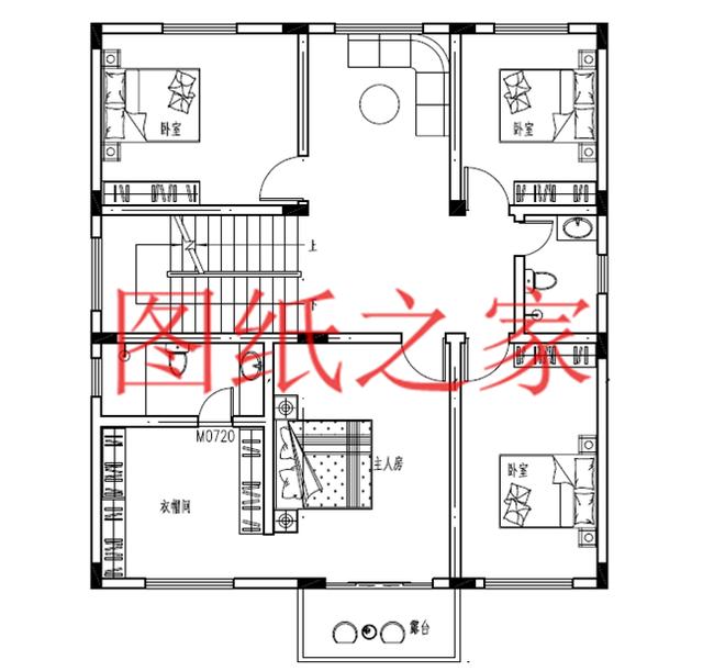 120平米的農村三層別墅，造價30萬左右，喜歡就帶回家建房吧！