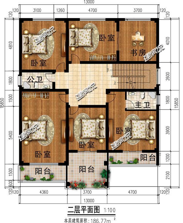 現代風農村自建小別墅，漂亮的不像實力派，非常受年輕人喜愛！