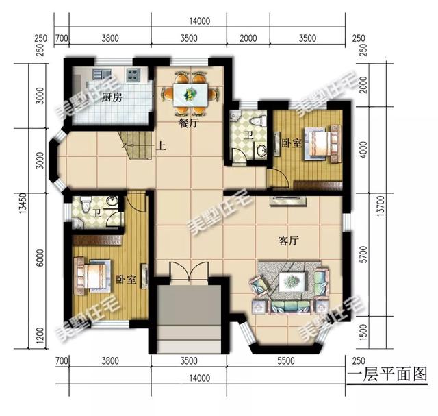造價只要30多萬的二層農村別墅，6臥4衛，回鄉建一棟超值