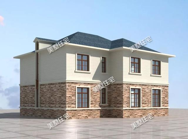 造價只要30多萬的二層農村別墅，6臥4衛，回鄉建一棟超值