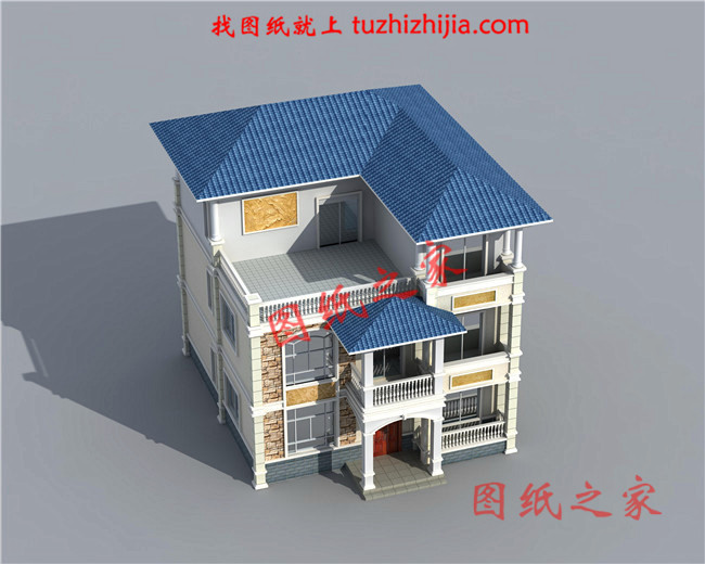 8套新農村二層半別墅圖片設計，有適合你家的嗎？