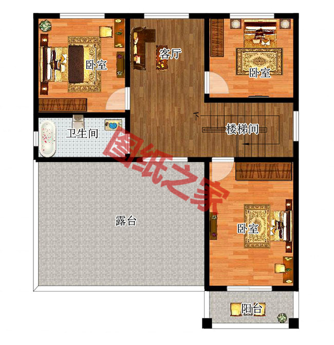 8套新農村二層半別墅圖片設計，有適合你家的嗎？