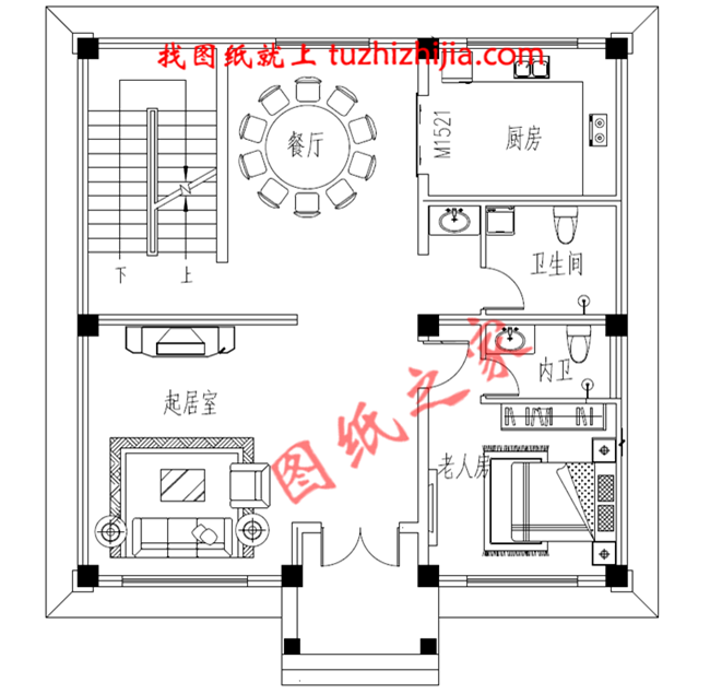 8套新農村二層半別墅圖片設計，有適合你家的嗎？