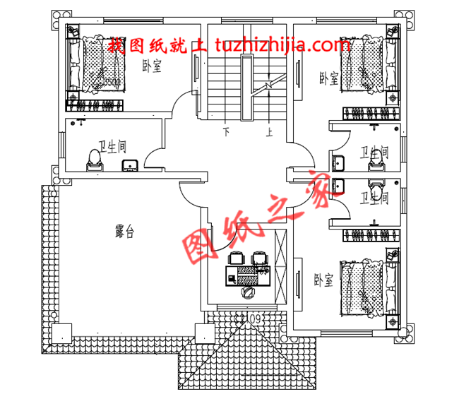 8套新農村二層半別墅圖片設計，有適合你家的嗎？