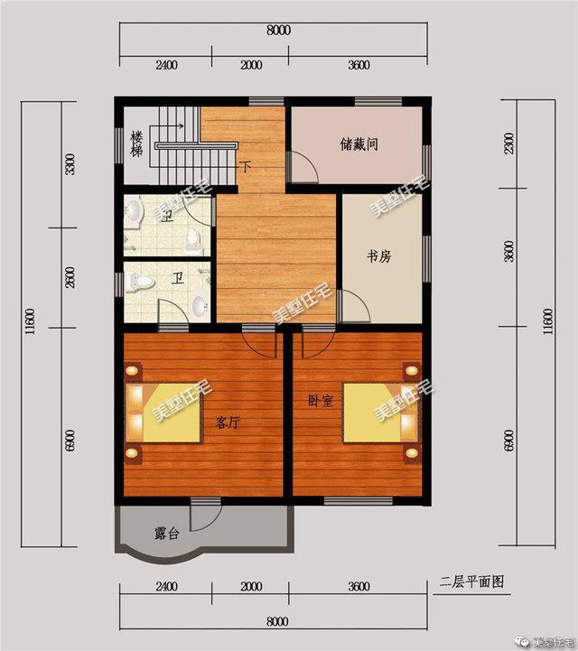 16萬就可以建一棟兩層別墅，這4套經典戶型方案，父母們肯定喜歡