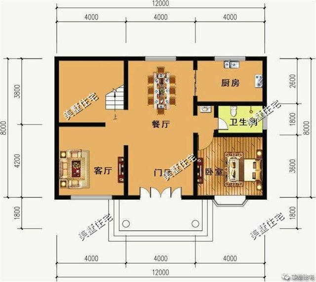 16萬就可以建一棟兩層別墅，這4套經典戶型方案，父母們肯定喜歡