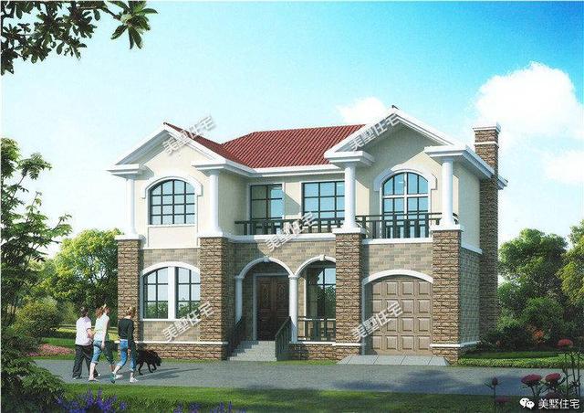 16萬就可以建一棟兩層別墅，這4套經典戶型方案，父母們肯定喜歡