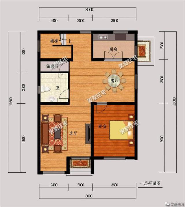 16萬就可以建一棟兩層別墅，這4套經典戶型方案，父母們肯定喜歡