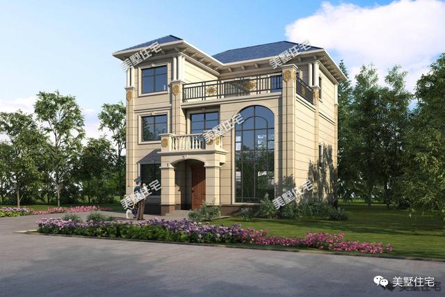 非常標準的5套系農村自建別墅設計，看完你也能建出這么好看房子！