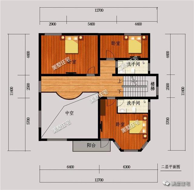 非常標準的5套系農村自建別墅設計，看完你也能建出這么好看房子！