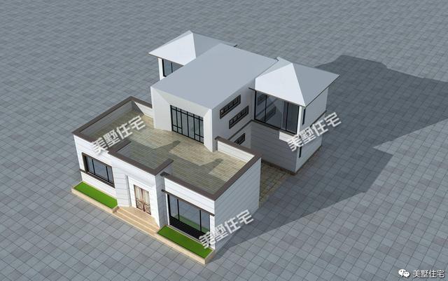 非常標準的5套系農村自建別墅設計，看完你也能建出這么好看房子！