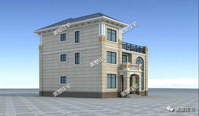 非常標準的5套系農村自建別墅設計，看完你也能建出這么好看房子！