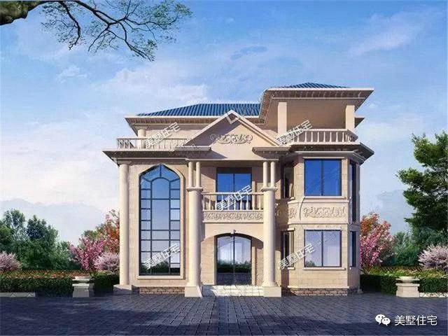 非常標準的5套系農村自建別墅設計，看完你也能建出這么好看房子！