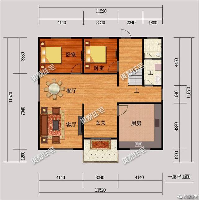 新農村自建房面積是多少？小戶型不僅造價低還相當漂亮