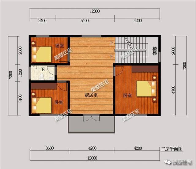 100平米左右的小戶型農(nóng)村自建房，美觀大方，造價(jià)低