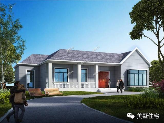 農村建房還是一層好，5套平房別墅設計，建3只要11萬！