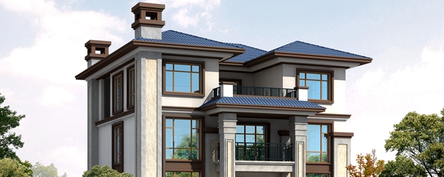 精致美觀2層半農村房屋全部圖片，絕對是村里最亮眼的！