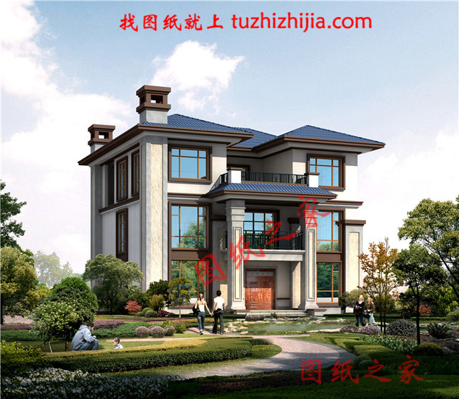 精致美觀2層半農村房屋全部圖片，絕對是村里最亮眼的！