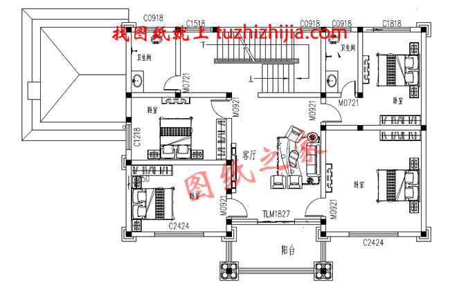 精致美觀2層半農村房屋全部圖片，絕對是村里最亮眼的！