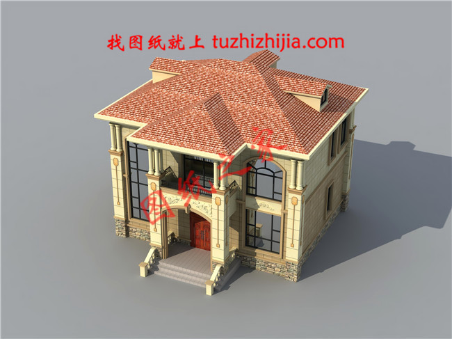 12x10米農村建房圖紙，120平二層小洋樓設計圖