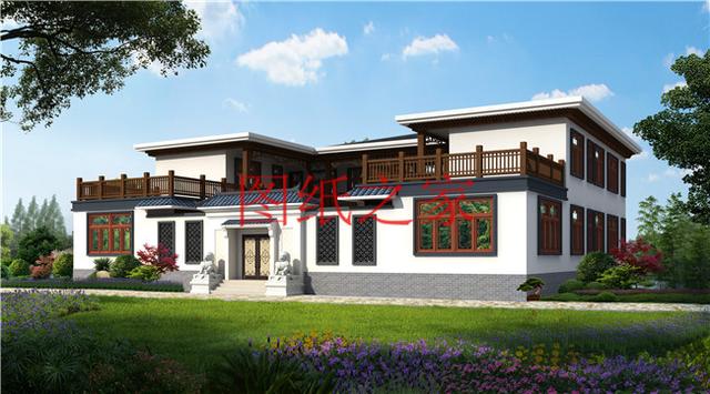 二三百平米大戶型獨棟別墅，第三套是四合院，一般人可建不起！