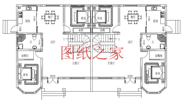 三套單戶占地110平米的雙拼別墅，建成后兄弟倆絕對面子十足！