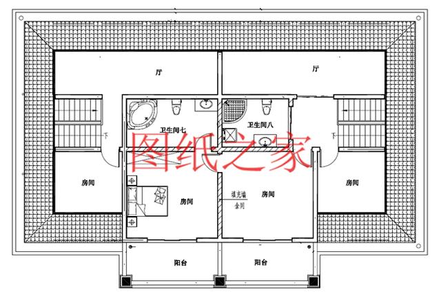 三套單戶占地110平米的雙拼別墅，建成后兄弟倆絕對面子十足！