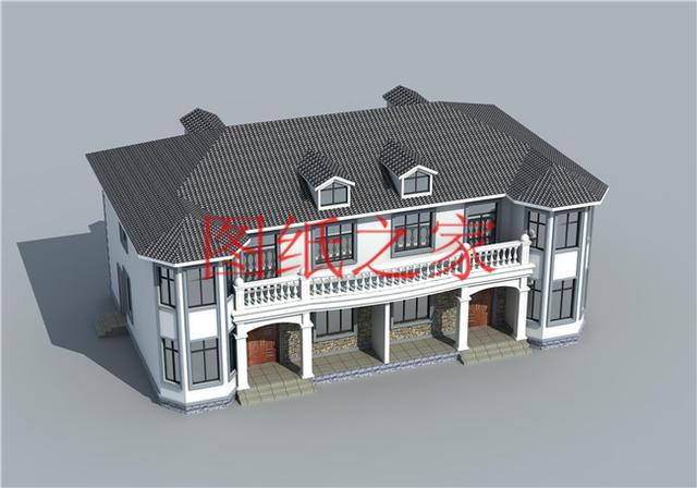 三套單戶占地110平米的雙拼別墅，建成后兄弟倆絕對面子十足！