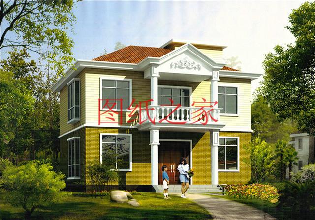 4套100平米左右的二層別墅，美觀大氣、方正實用，大家都喜歡！