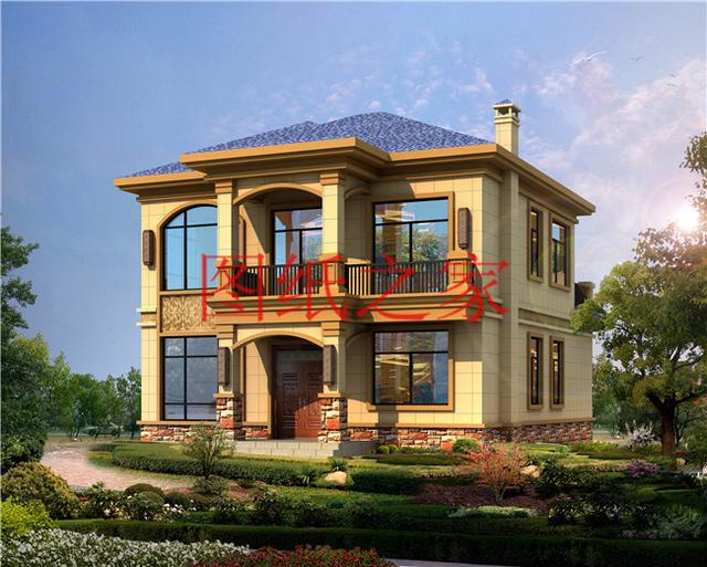 4套100平米左右的二層別墅，美觀大氣、方正實用，大家都喜歡！