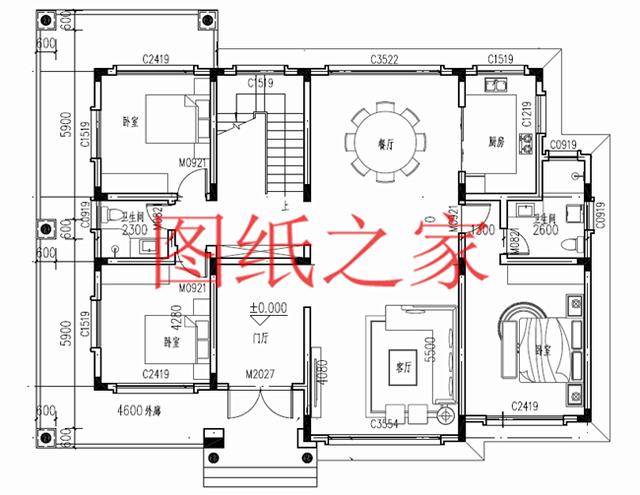 兩套17X11米的農村二層別墅，戶型設計非常相似，你更喜歡哪個？