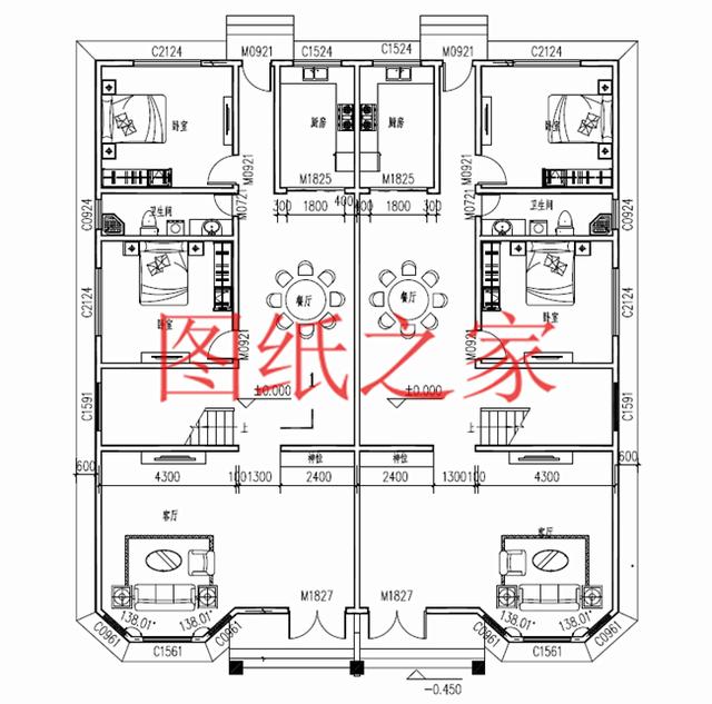 推薦6套三層農村雙拼別墅，比獨棟別墅更加大氣實惠！