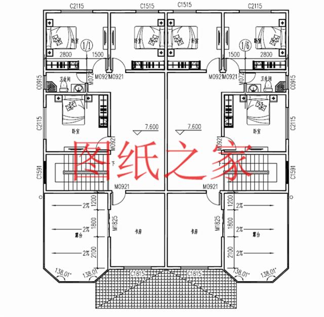 推薦6套三層農村雙拼別墅，比獨棟別墅更加大氣實惠！