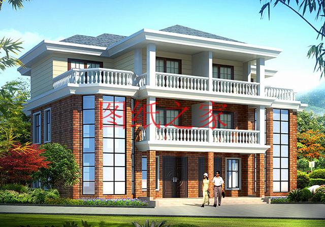 推薦6套三層農村雙拼別墅，比獨棟別墅更加大氣實惠！