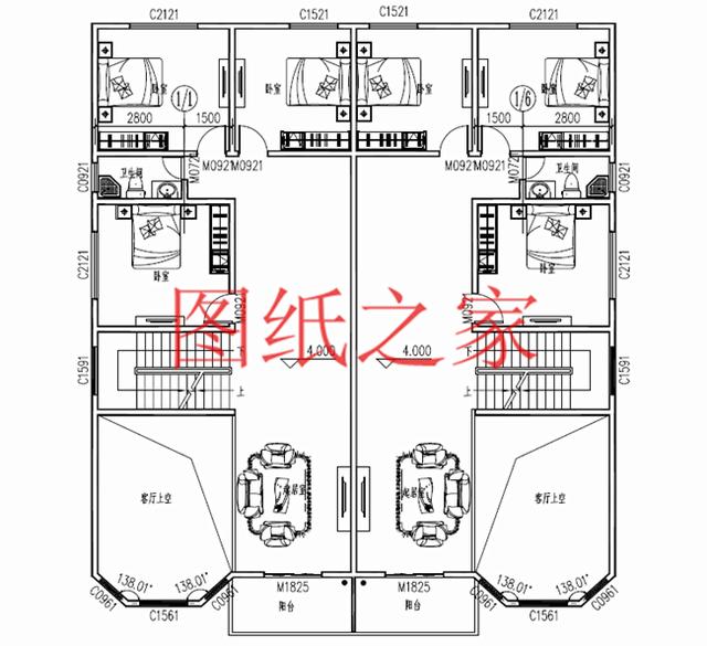 推薦6套三層農村雙拼別墅，比獨棟別墅更加大氣實惠！