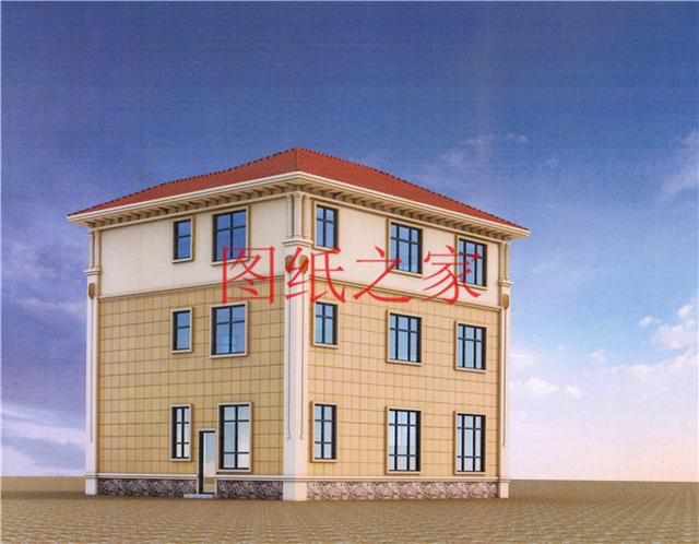 3套140平三層別墅，尺寸分別是11X13米和13X11米，供大家參考！