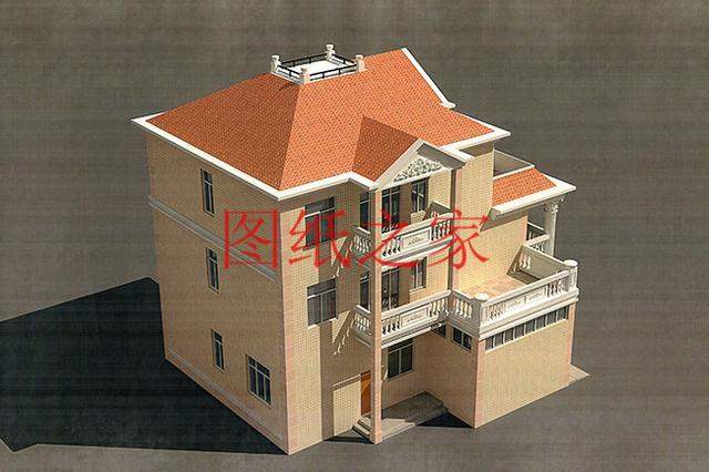 歐式三層農村別墅，13X15米、15X13米還帶露臺，美觀大氣上檔次！