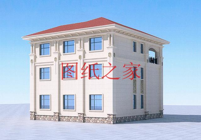 歐式三層農村別墅，13X15米、15X13米還帶露臺，美觀大氣上檔次！